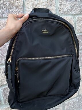 Kate Spade Black Backpack